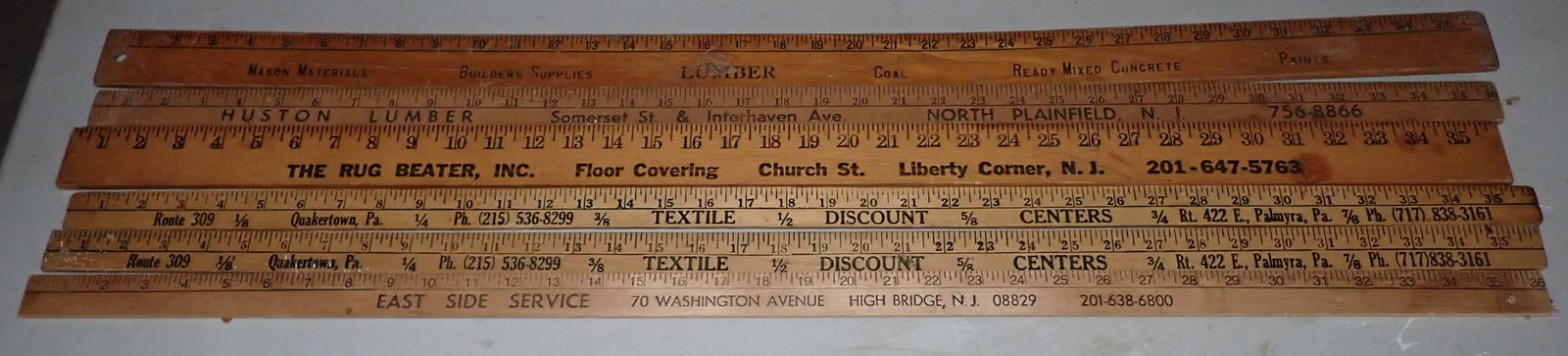 Yardsticks: Shipping available