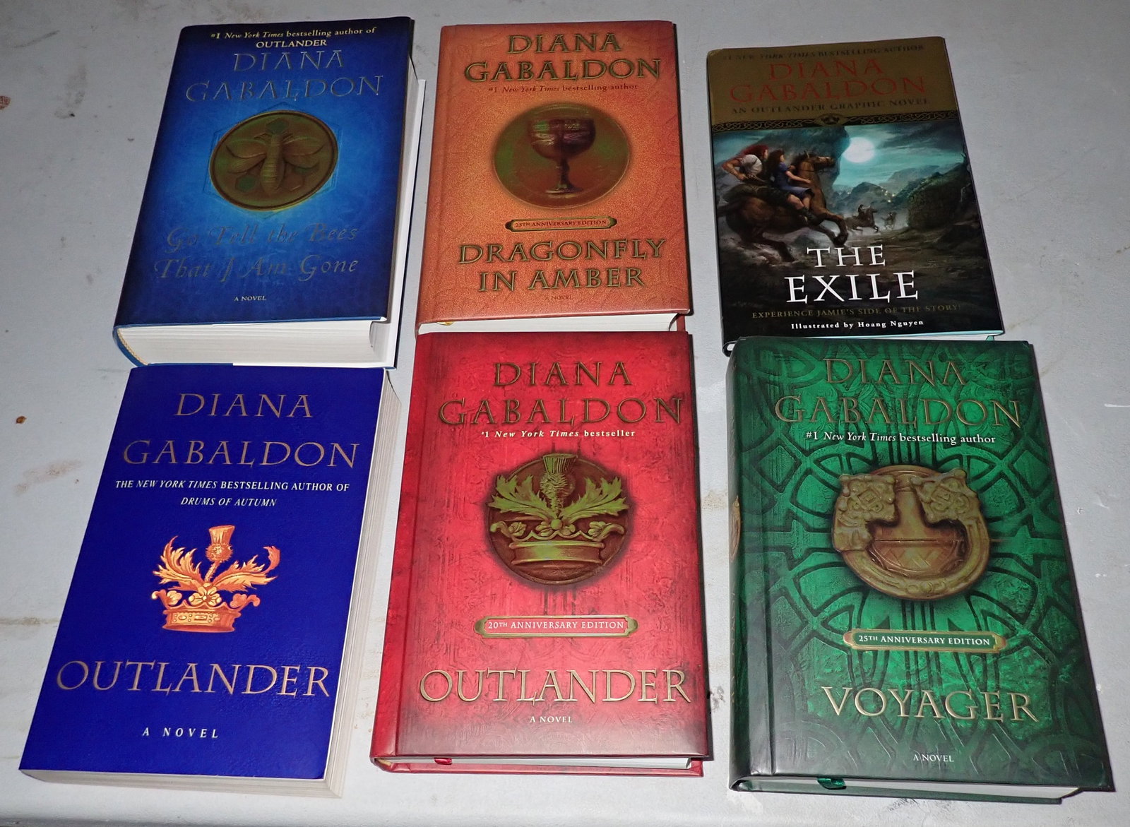 Diana Gabaldon Books (1 of 3)