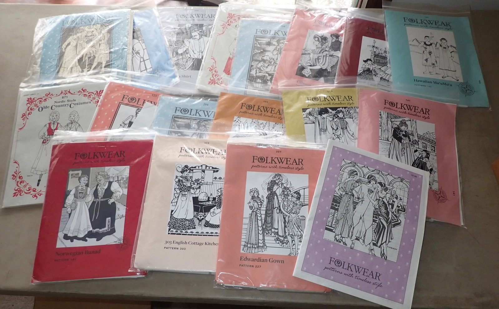 Folkwear Patterns: Shipping available