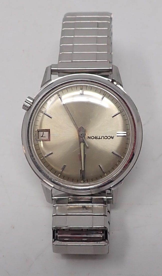 1969 Bulova Accutron Taylor Wharton Wristwatch: Shipping available