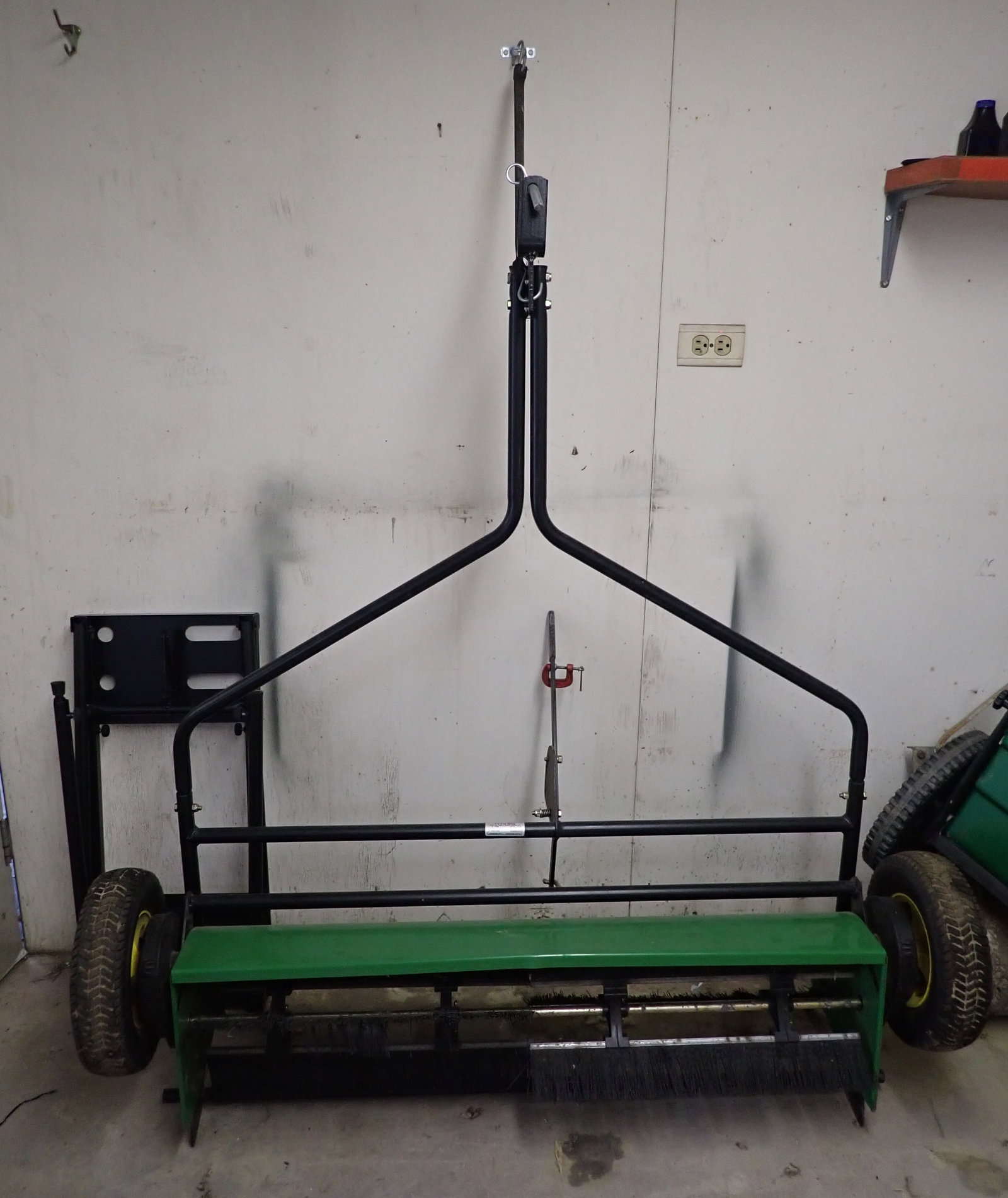 John Deere Pull Behind Yard Sweeper (1 of 4)