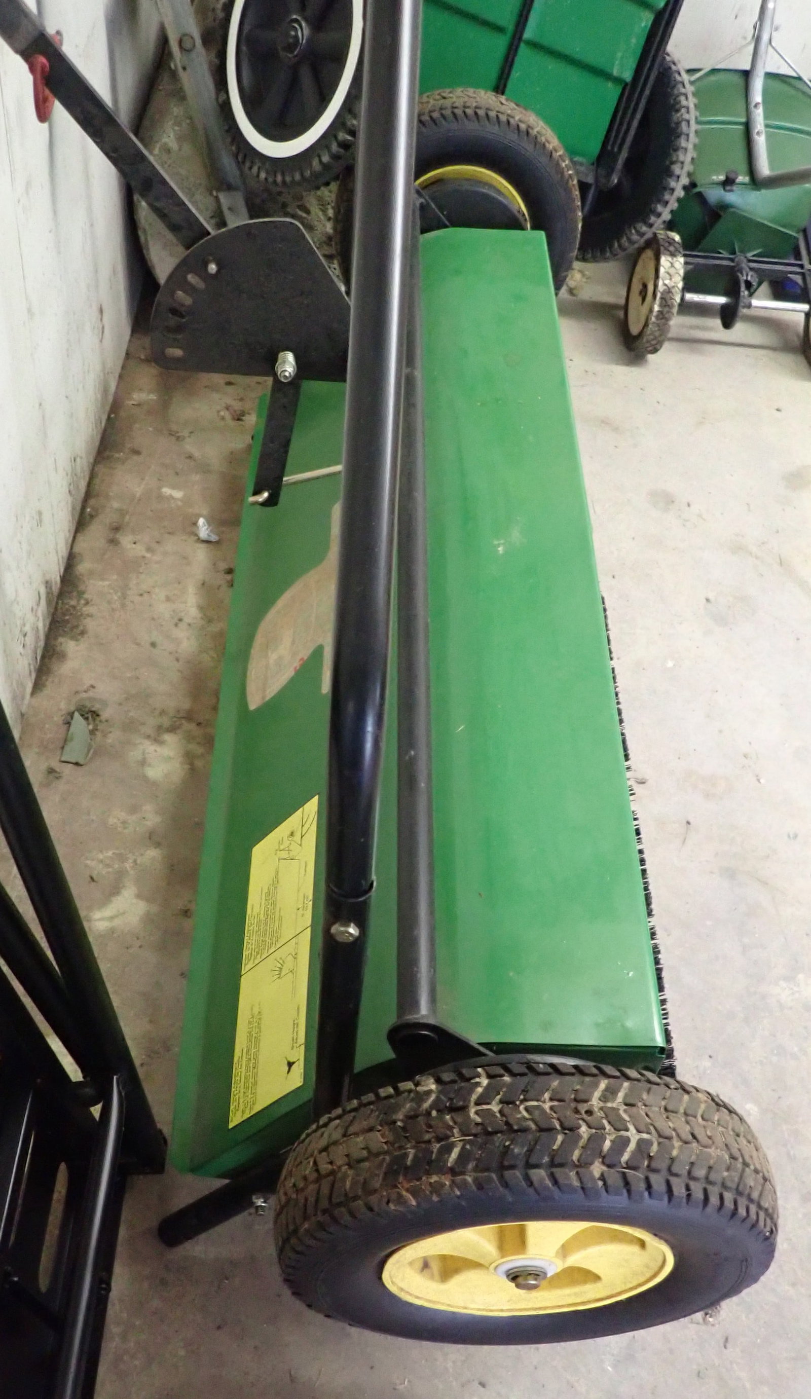 John Deere Pull Behind Yard Sweeper - 2