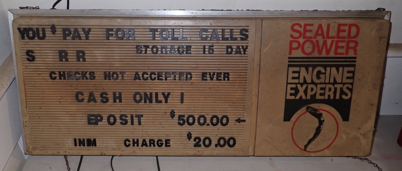 Sealed Power Engine Experts Lighted Advertising Sign (1 of 6)