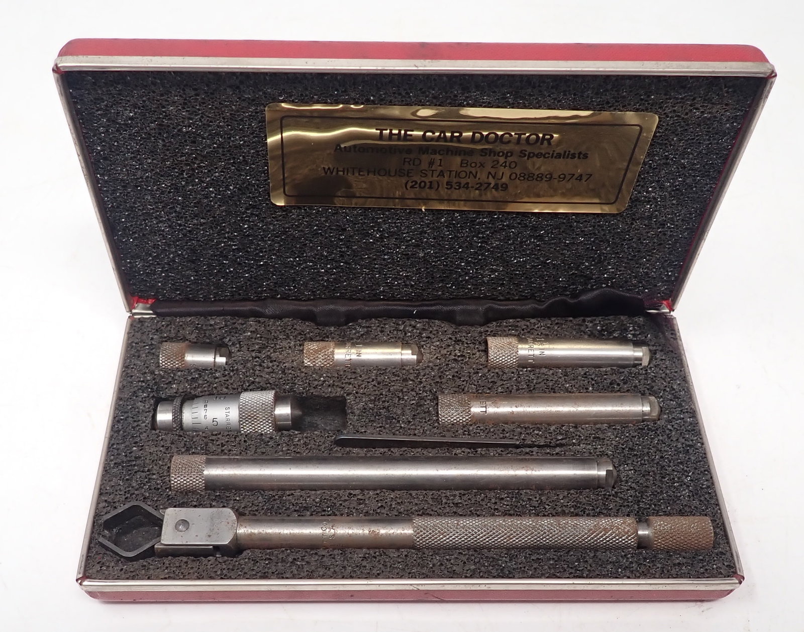 Starrett No. 823 Tubular Inside Micrometer Set: Shipping available