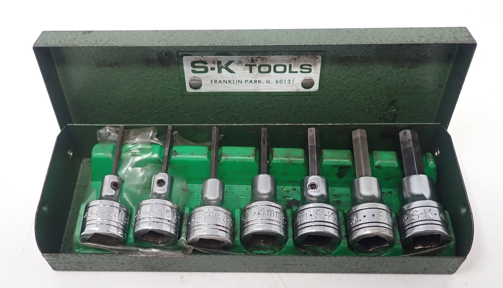 S-K 3/8" Drive Allen Hex Metric Bits: 2mm-8mm . Shipping available