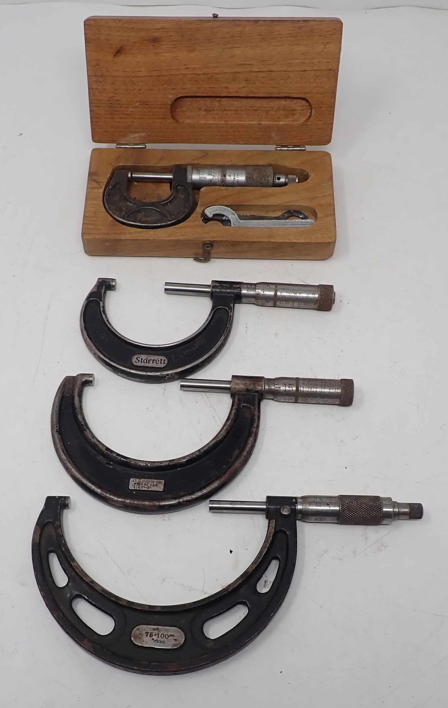 Starrett , Slocomb , & Misc Micrometers: Shipping available