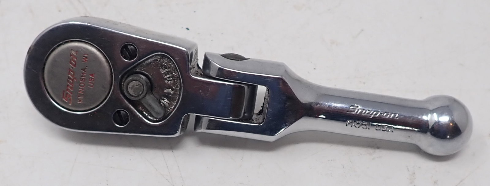 Snap-On FK731 3/8" Drive Stubby Flex Rachet Wrench (1 of 4)