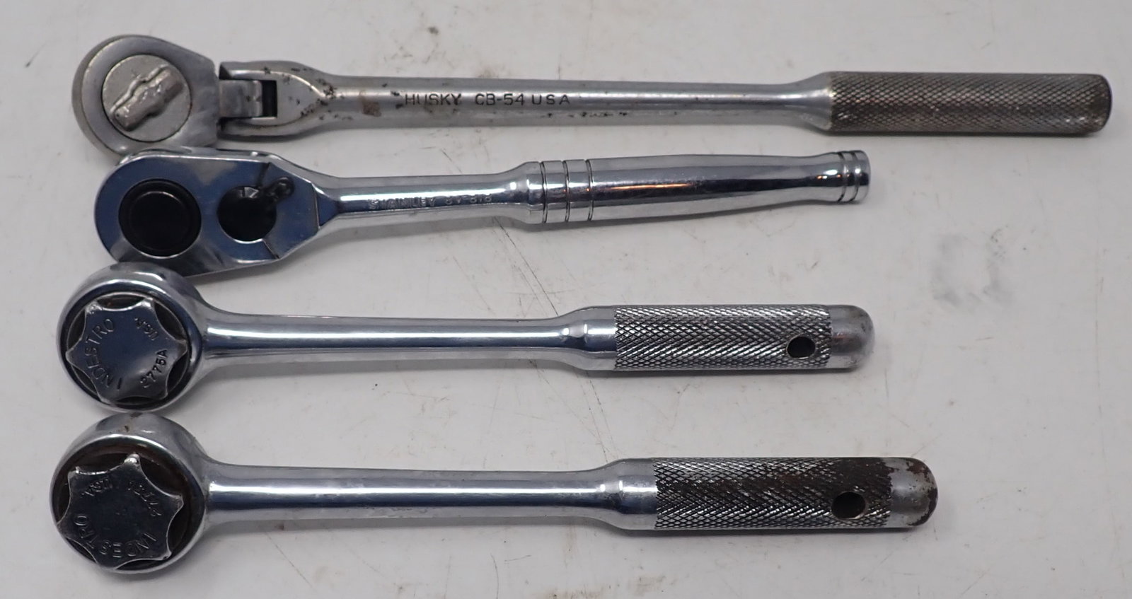 Indestro , Stanley, & Husky 3/8" Drive Rachet Wrenches (1 of 4)
