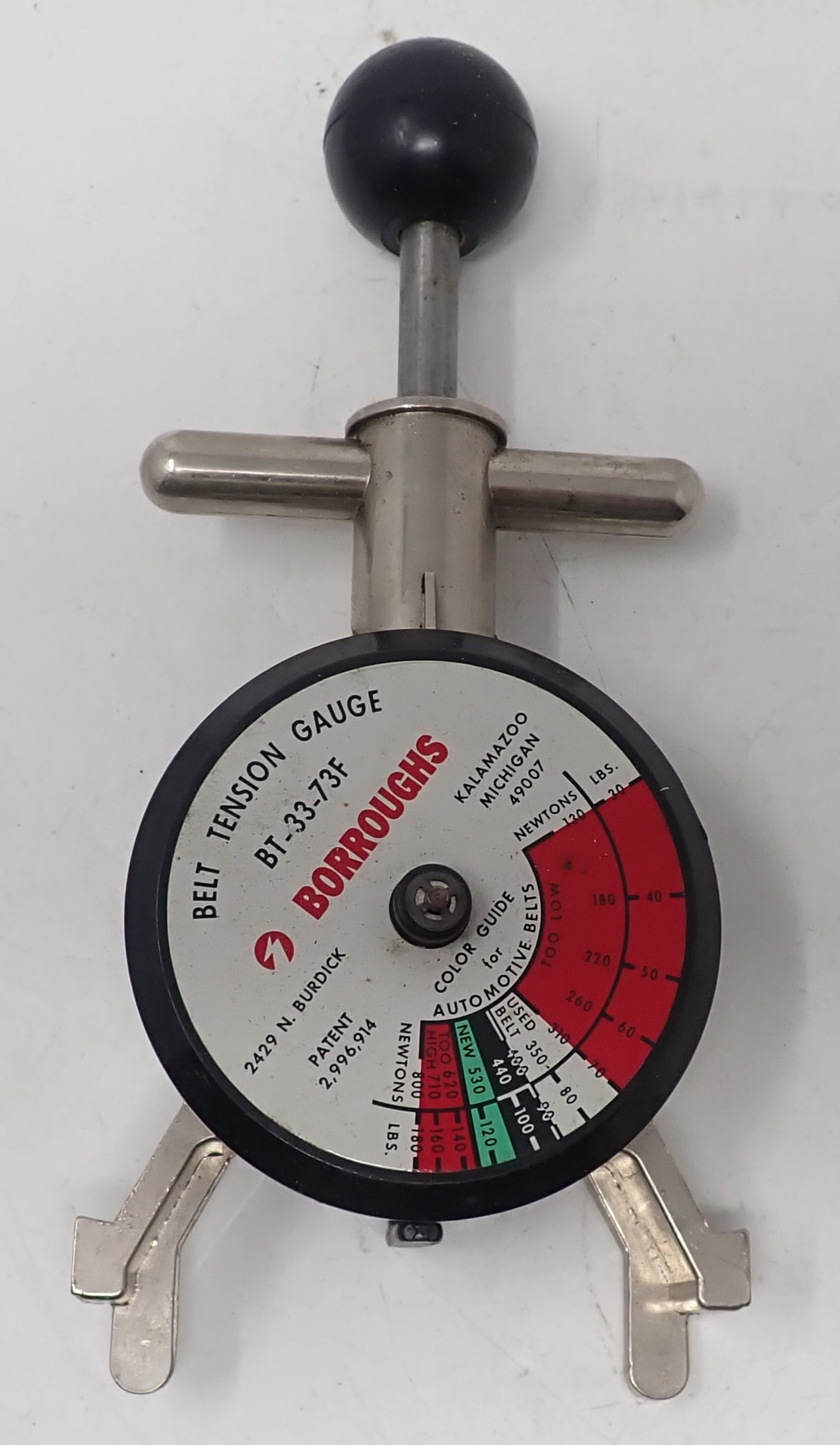 Borroughs Belt Tension Gauge BT-33-73F: Shipping available
