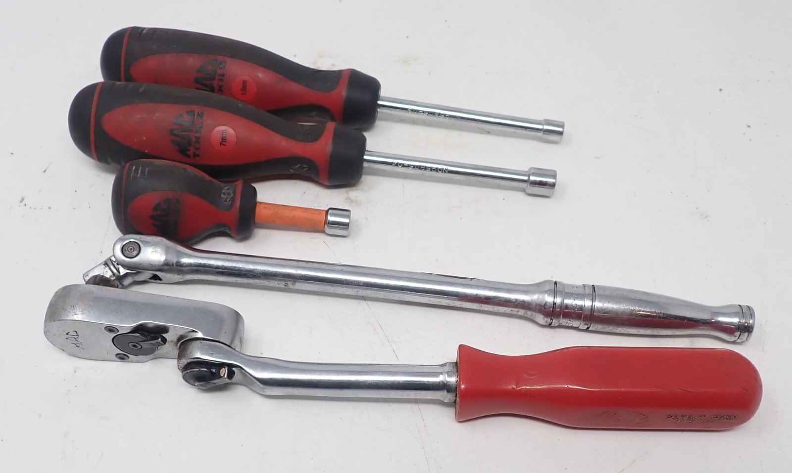 Mac 3/8" Rachet, Breaker Bar, Nut Drivers: Rachet is XRIC10PA - Shipping available