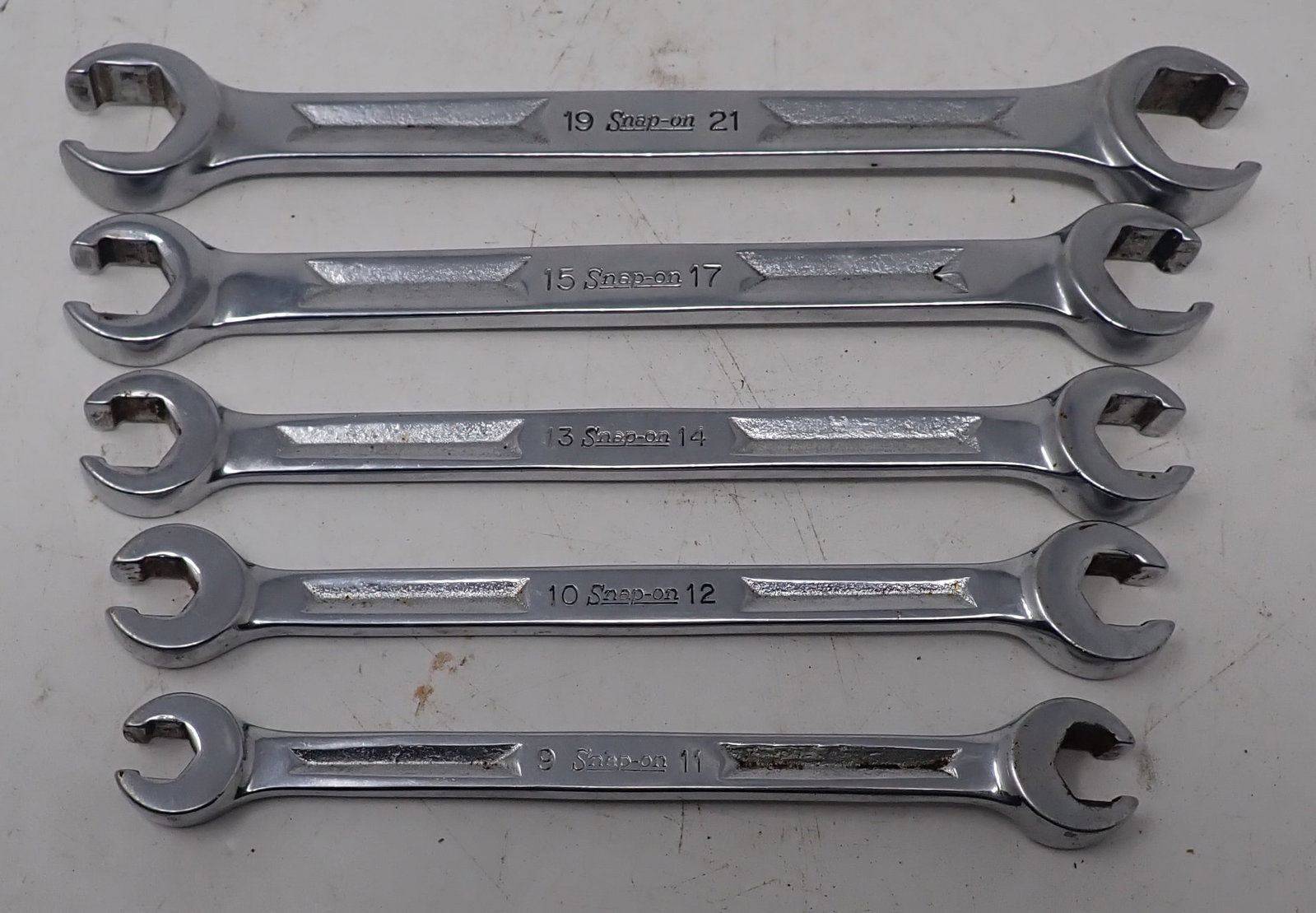 Snap On Metric Flare Nut Wrenches: 9mm-21mm. Shipping available