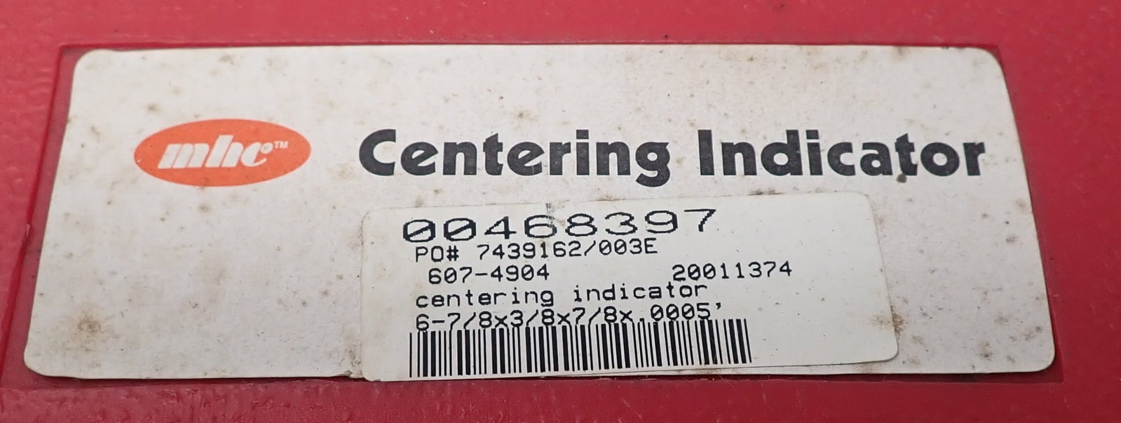 MHC Centering Indicator - 4