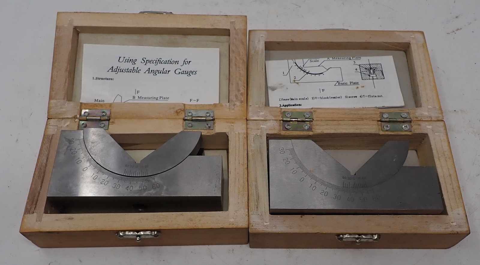 Adjustable Angular Gauges: Shipping available