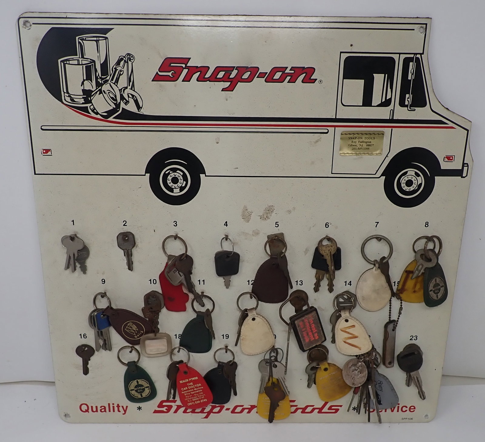 Snap On Tools Key Rack (1 of 3)