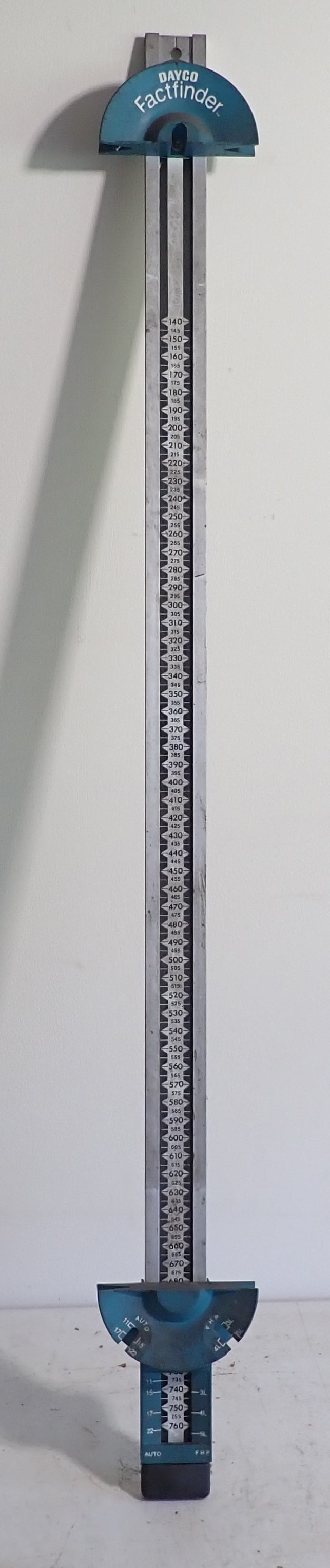 Dayco FactFinder: Approx 41" long. No in house shipping !