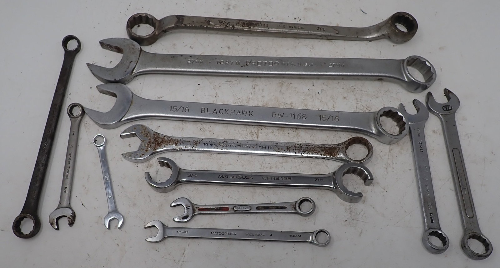 Proto, Herbrand, Blackhawk, Matco, & Misc Wrenches: Shipping available