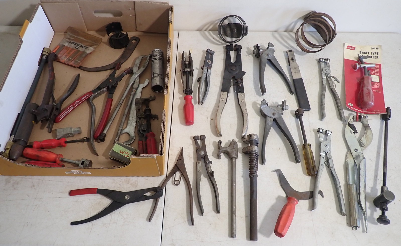 Table Contents of Tools (1 of 6)