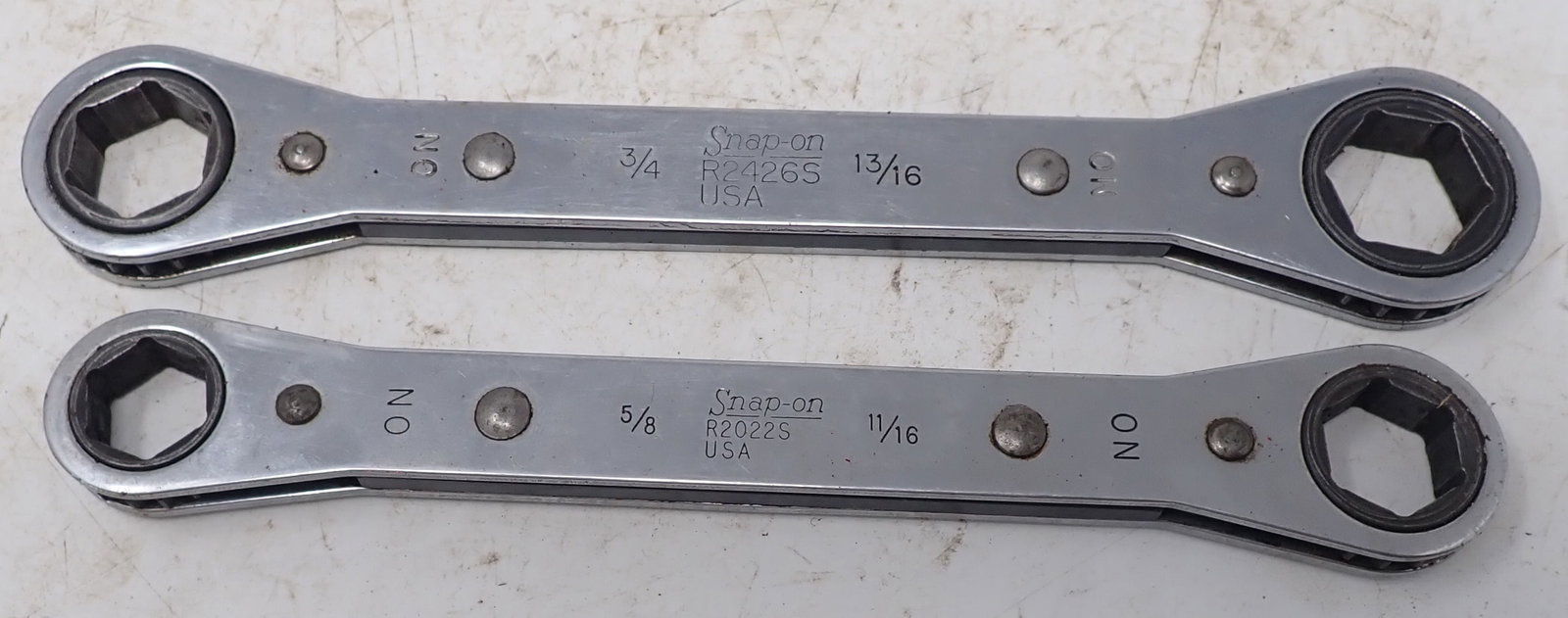 Snap On Racheting Box End Wrenches (1 of 2)