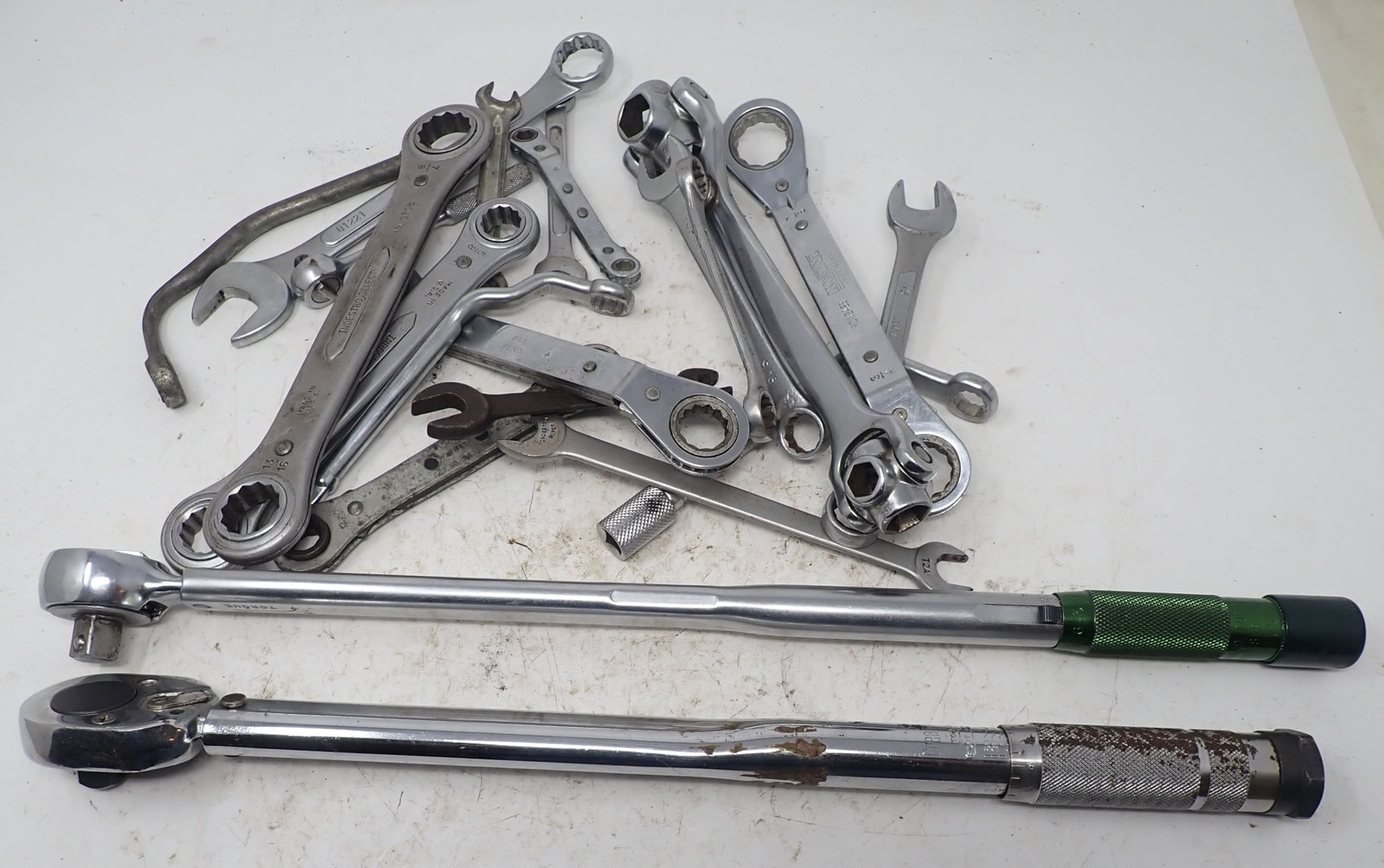 Mixed Lot of Wrenches & 1/2" Drive Torque Wrenches: Shipping available