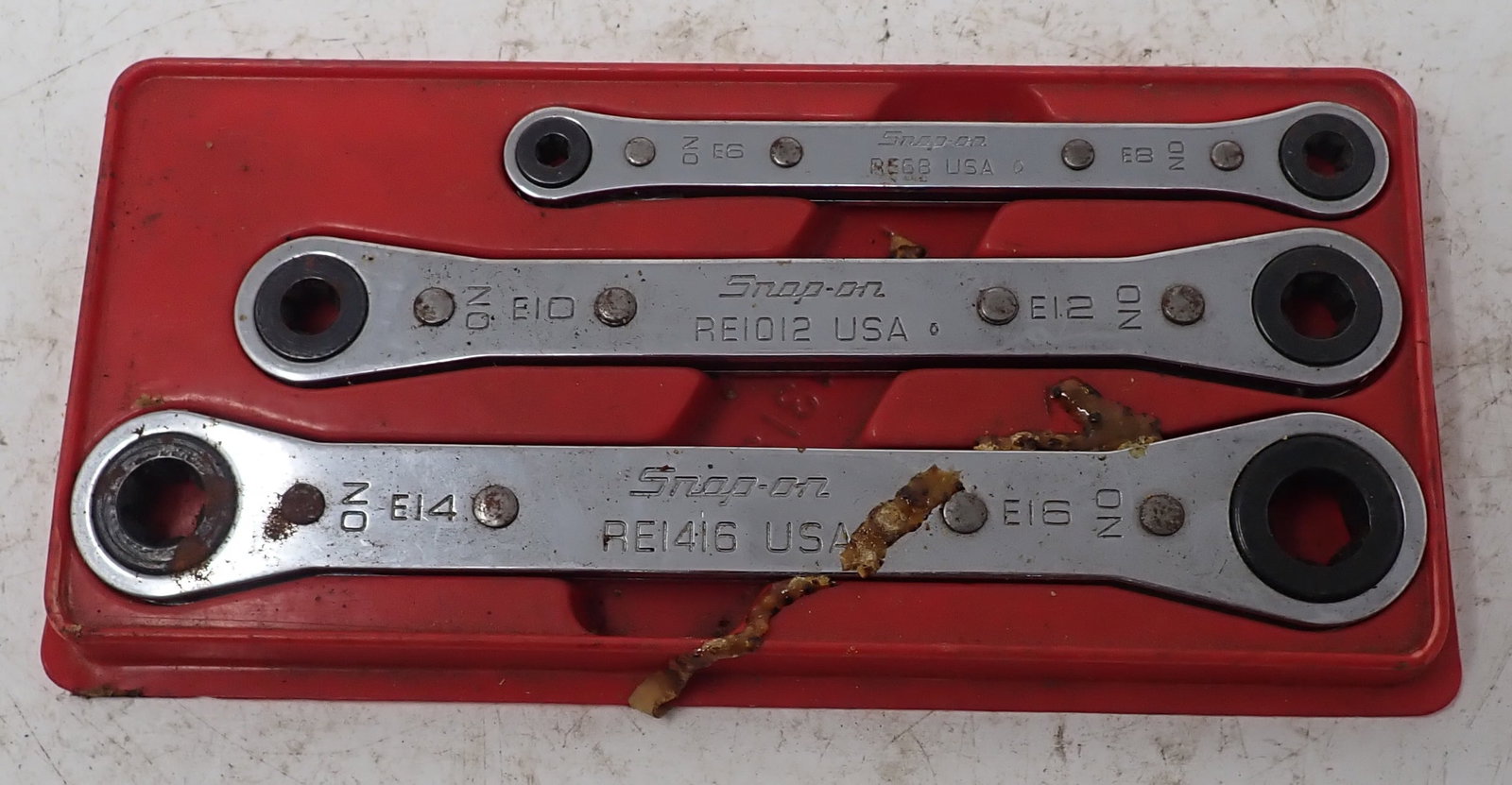Snap On RE1416 Rachet Wrenches: Shipping available