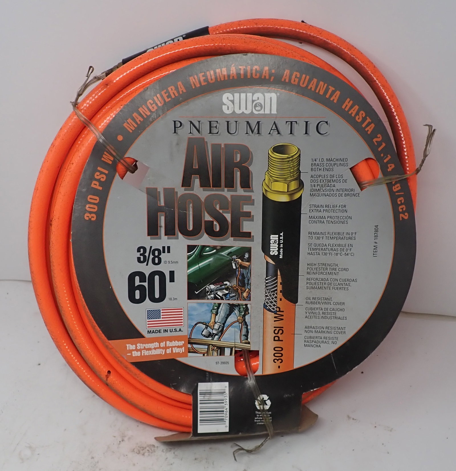 3/8" Air Hose: Shipping available