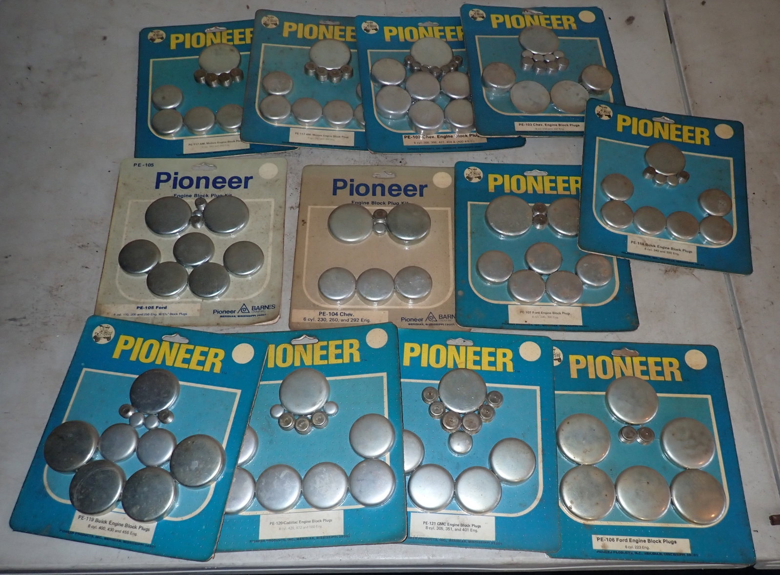 Pioneer Chevy , Ford, Buick Engine Block Kits: Shipping available