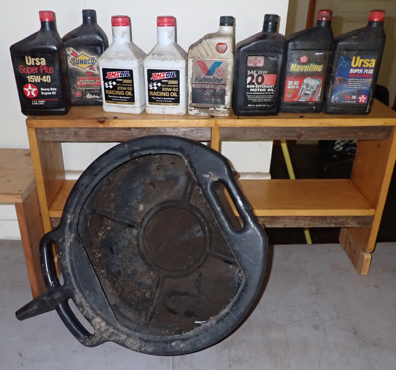 Oil & Drain Pan: No in house shipping !