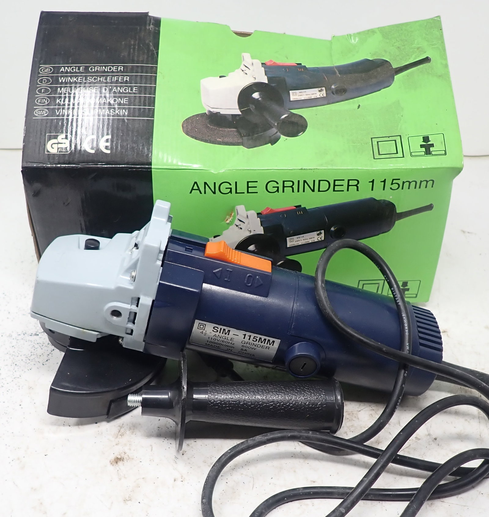 SIM Angle Grinder: Shipping available