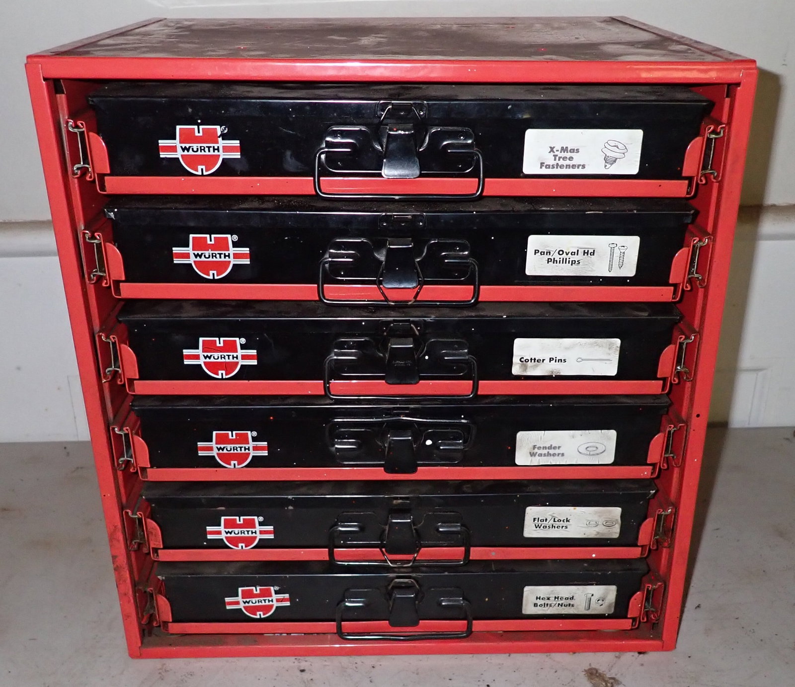 Wurth Parts Cabinet w/ Hardware (1 of 10)