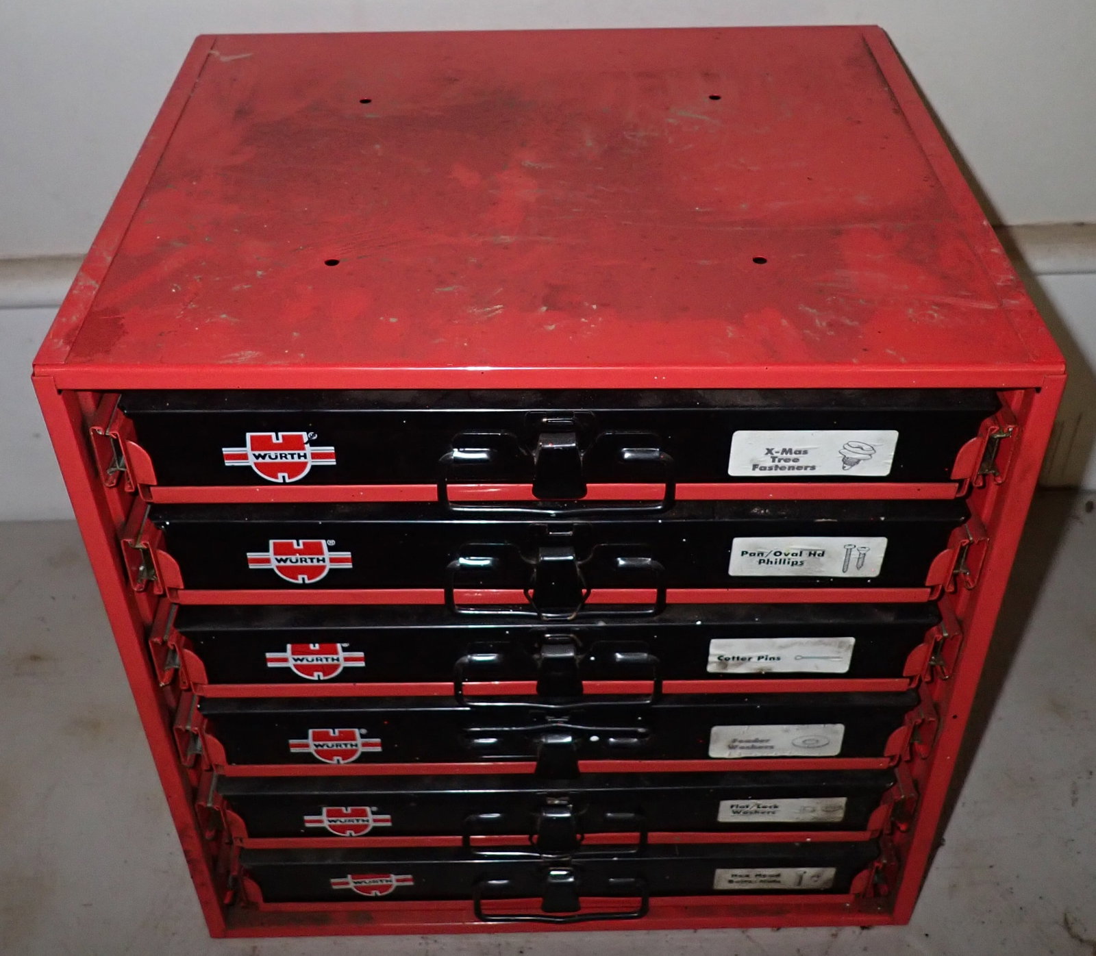 Wurth Parts Cabinet w/ Hardware - 2