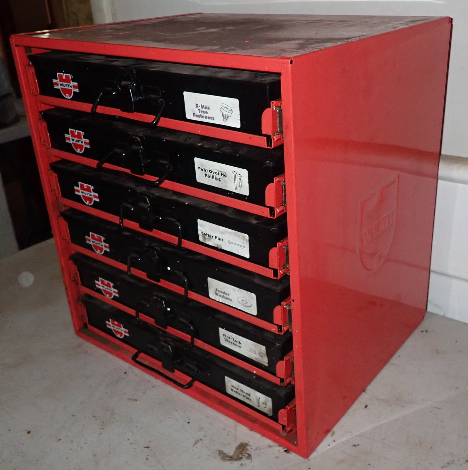 Wurth Parts Cabinet w/ Hardware - 9