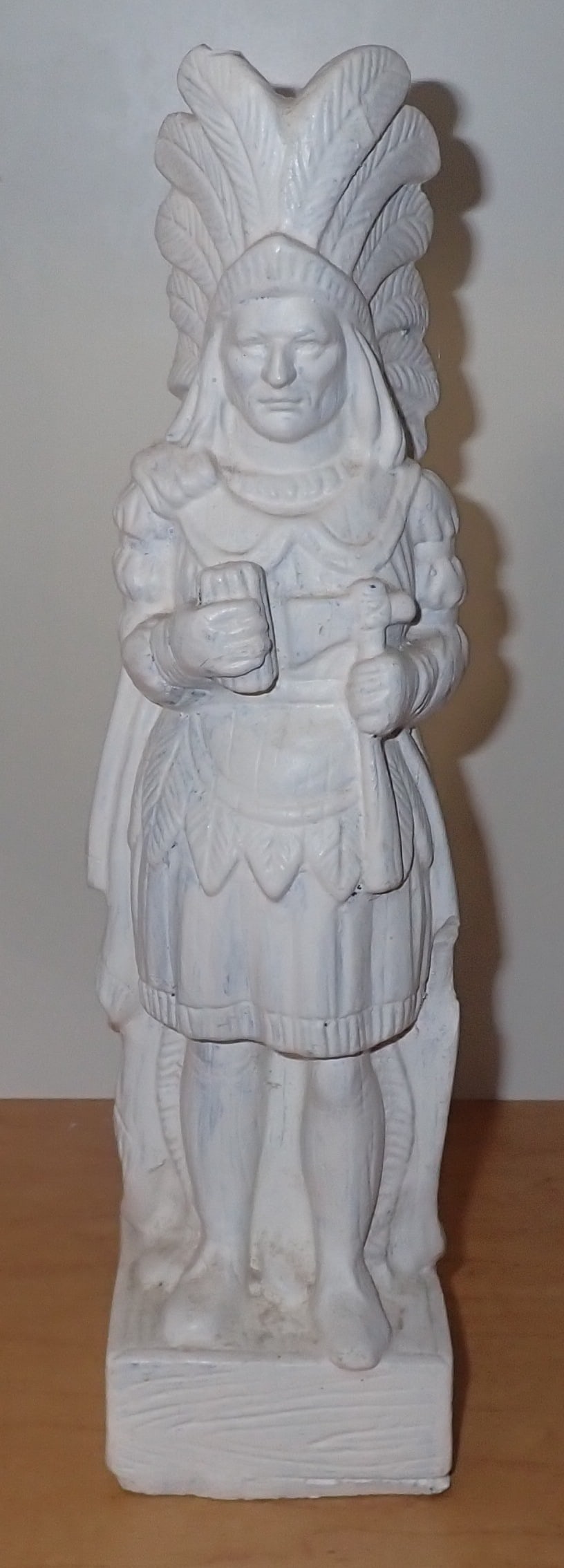 Chalkware Indian Chief (1 of 4)