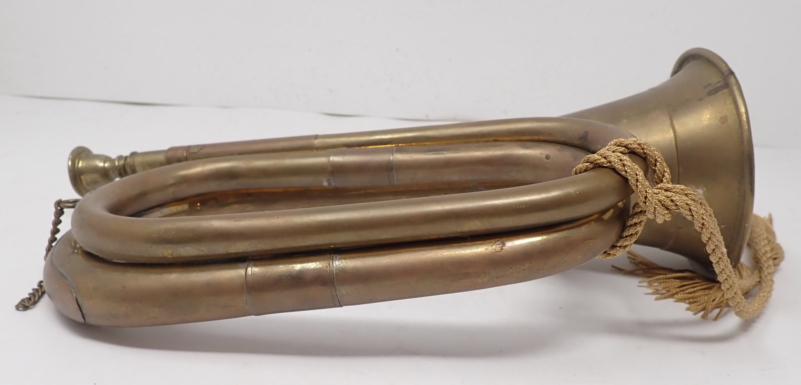 Brass Cavalry Bugle - 4