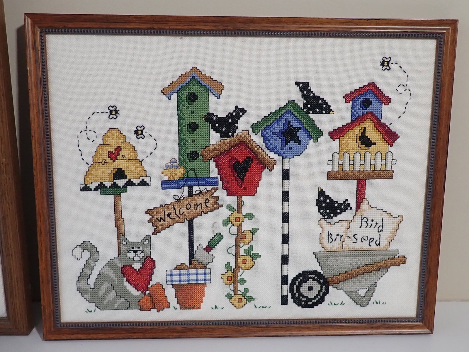 2 Roberta Bell Needlepoints - 3