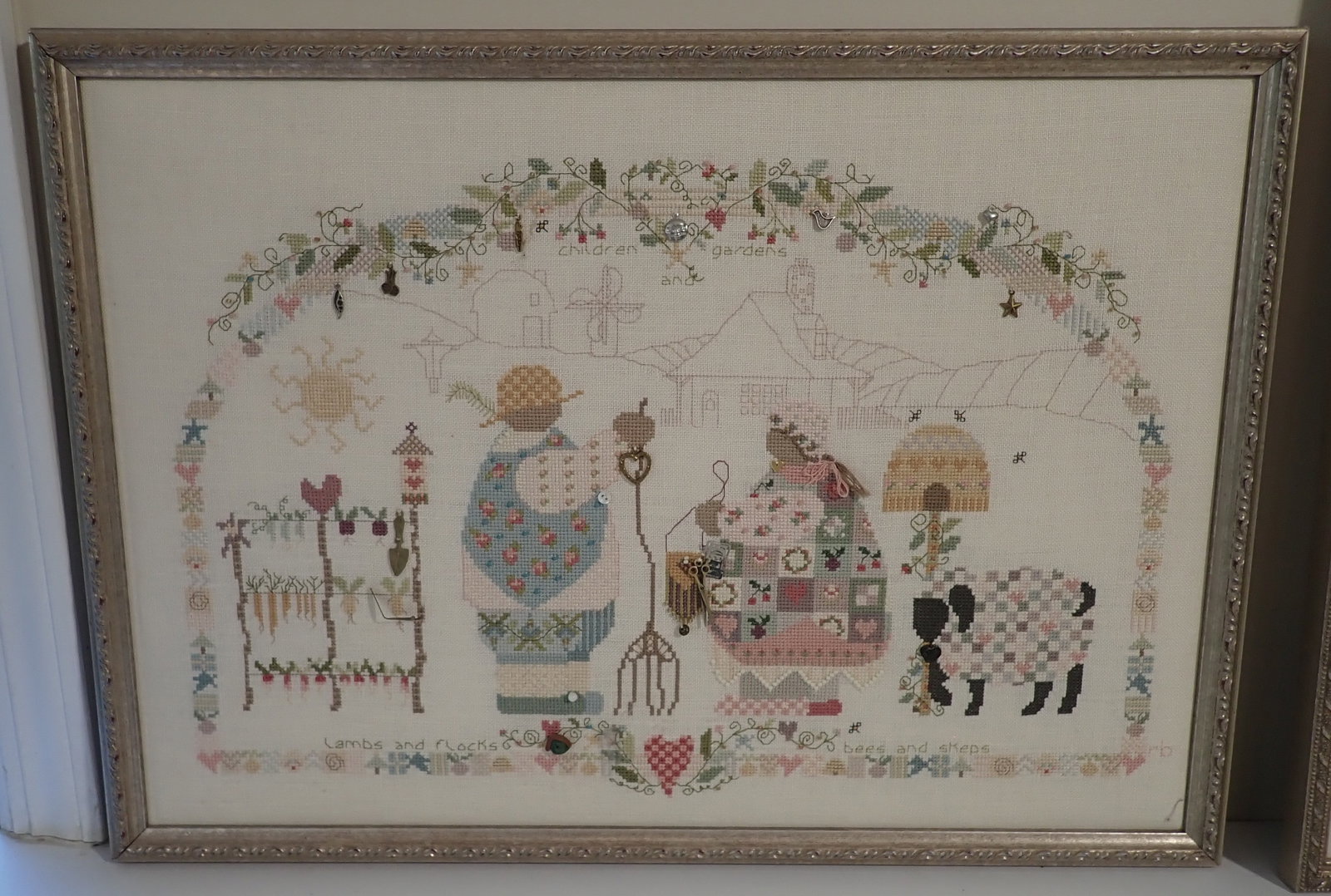 2 Roberta Bell Needlepoints - 2