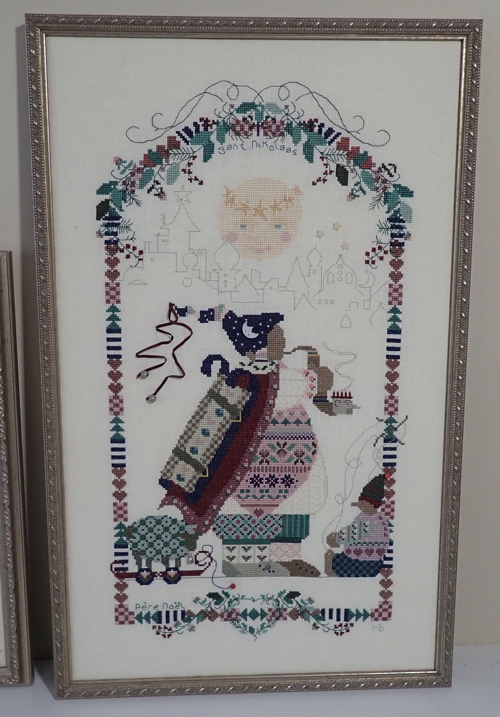 2 Roberta Bell Needlepoints - 3