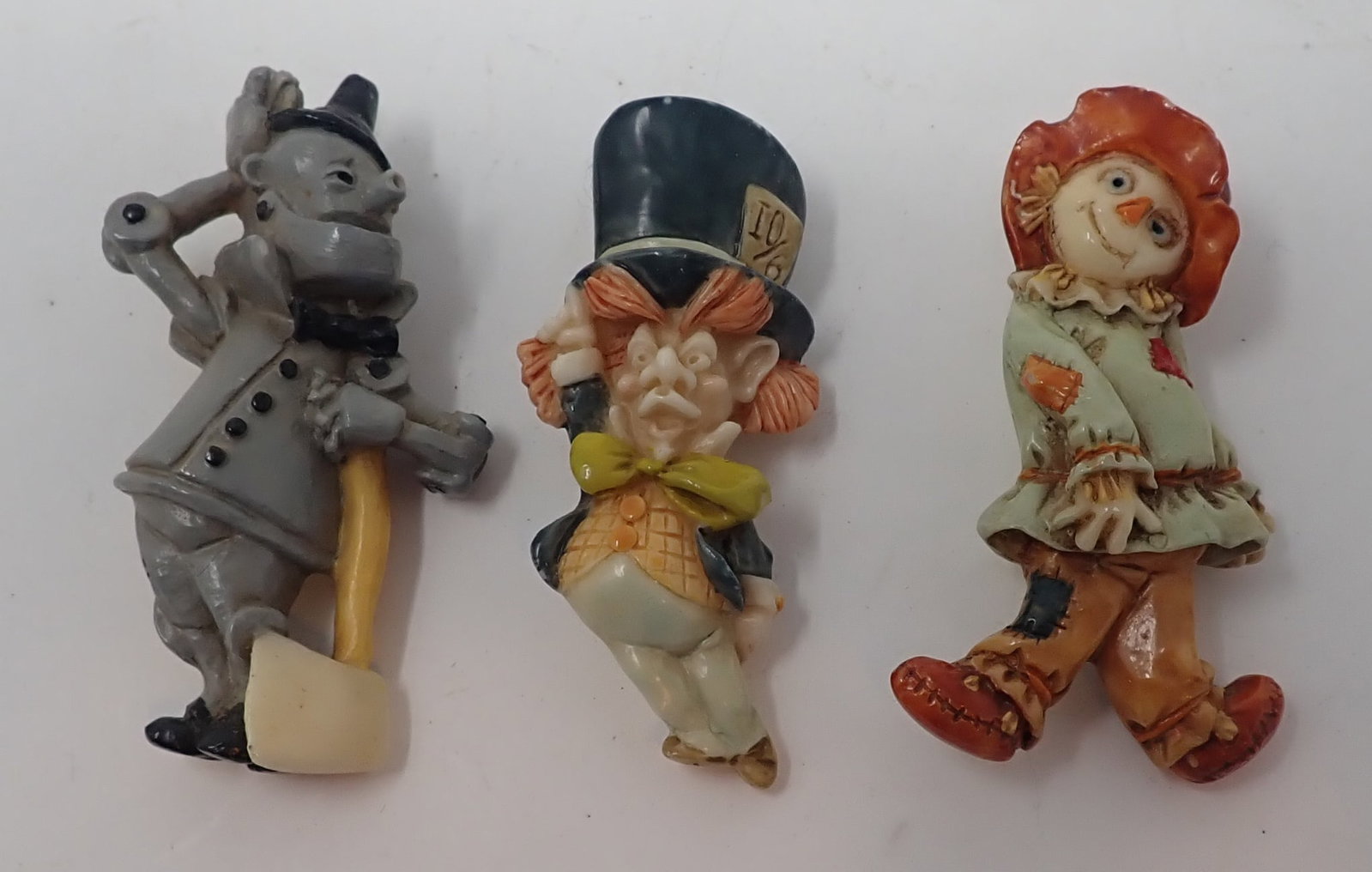 Ralph Massey Gnome & Wizard of Oz Brooches: Approx 2 1/4" long. All are signed. Shipping available