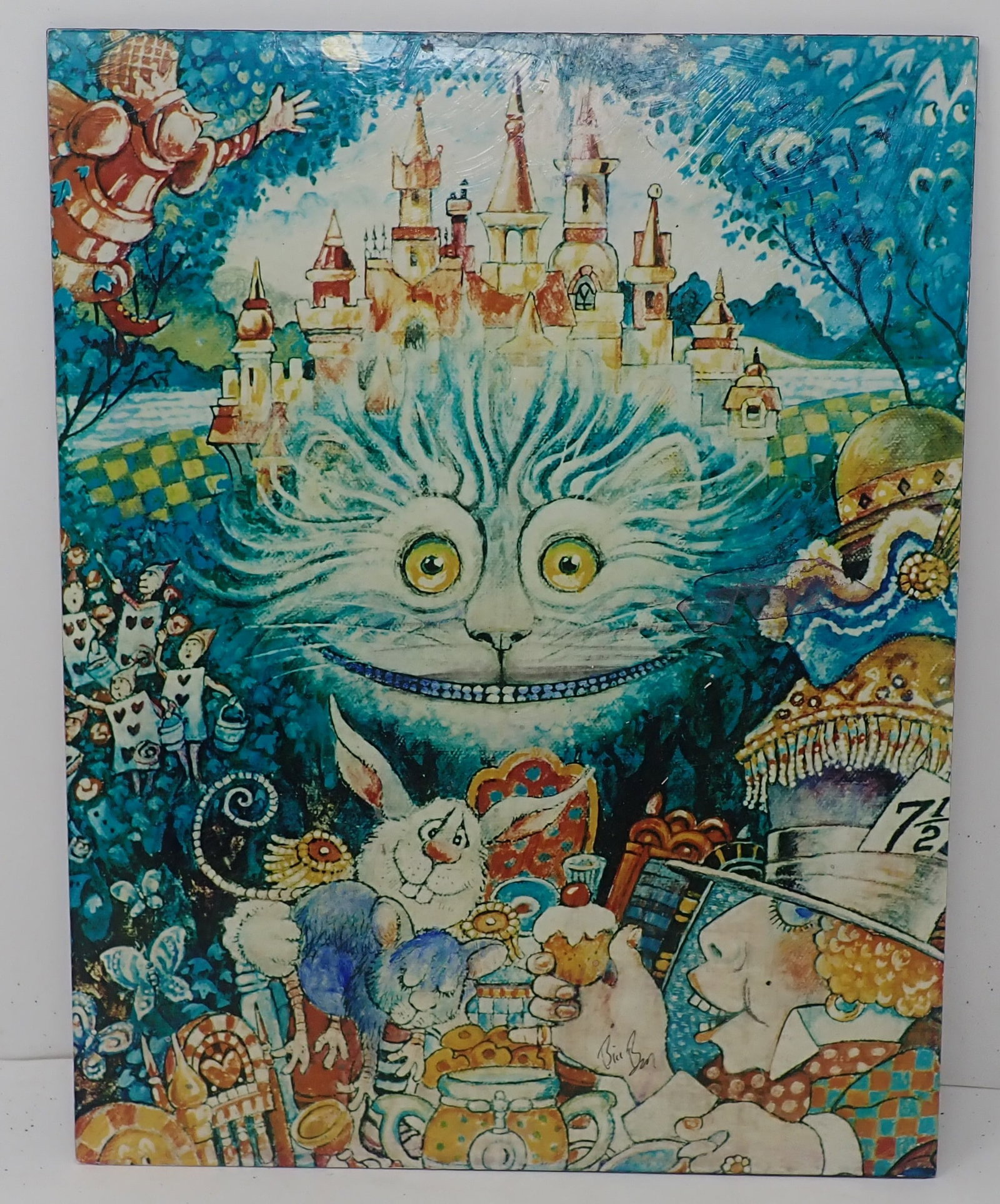 Bill Bell Signed Print: Approx 10 7/8" x 13 7/8". Shipping available