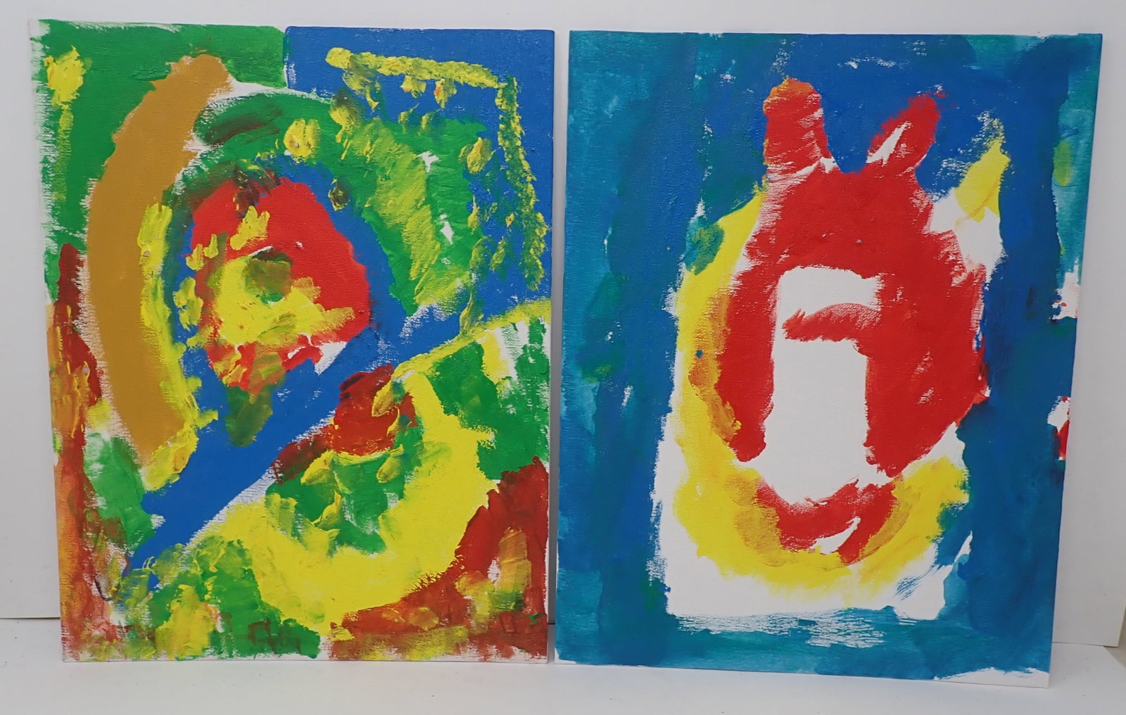 Oil on Board Paintings: From the Bill Bell estate. Approx 11" x 14". Shipping available