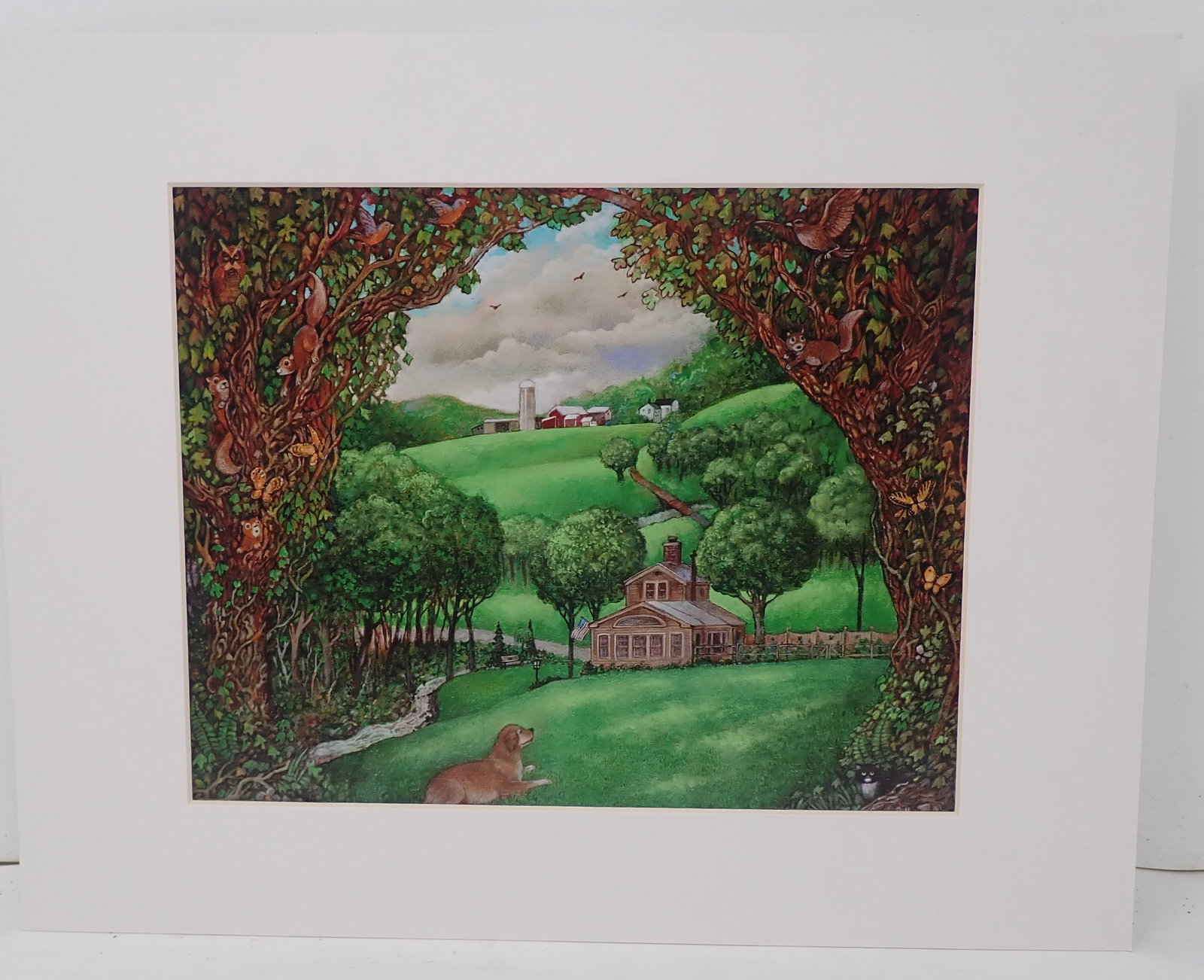 Bill Bell Art Photo: Photograph of a painting. Approx 8" x 10". Shipping available