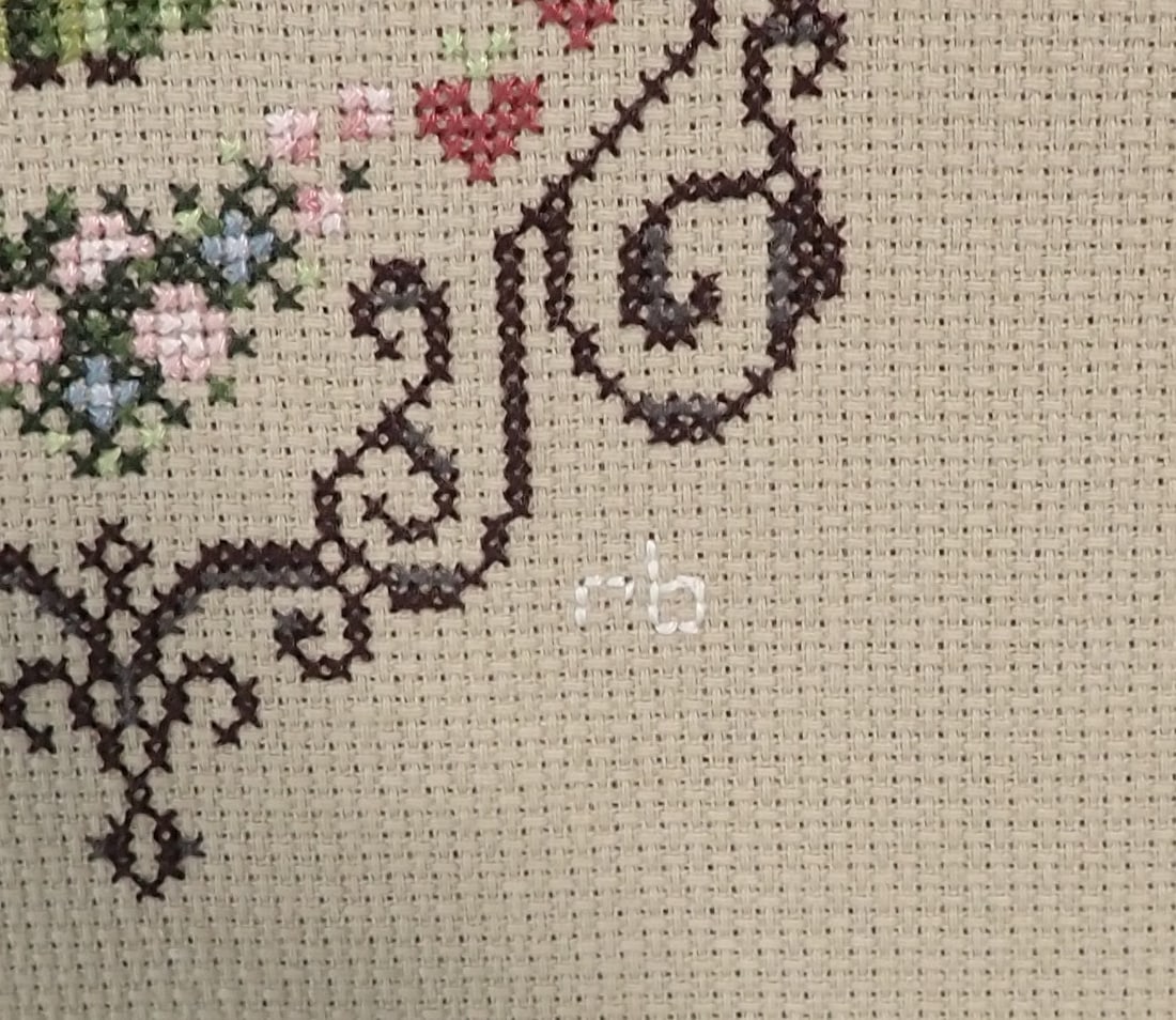 2 Roberta Bell Needlepoints - 3