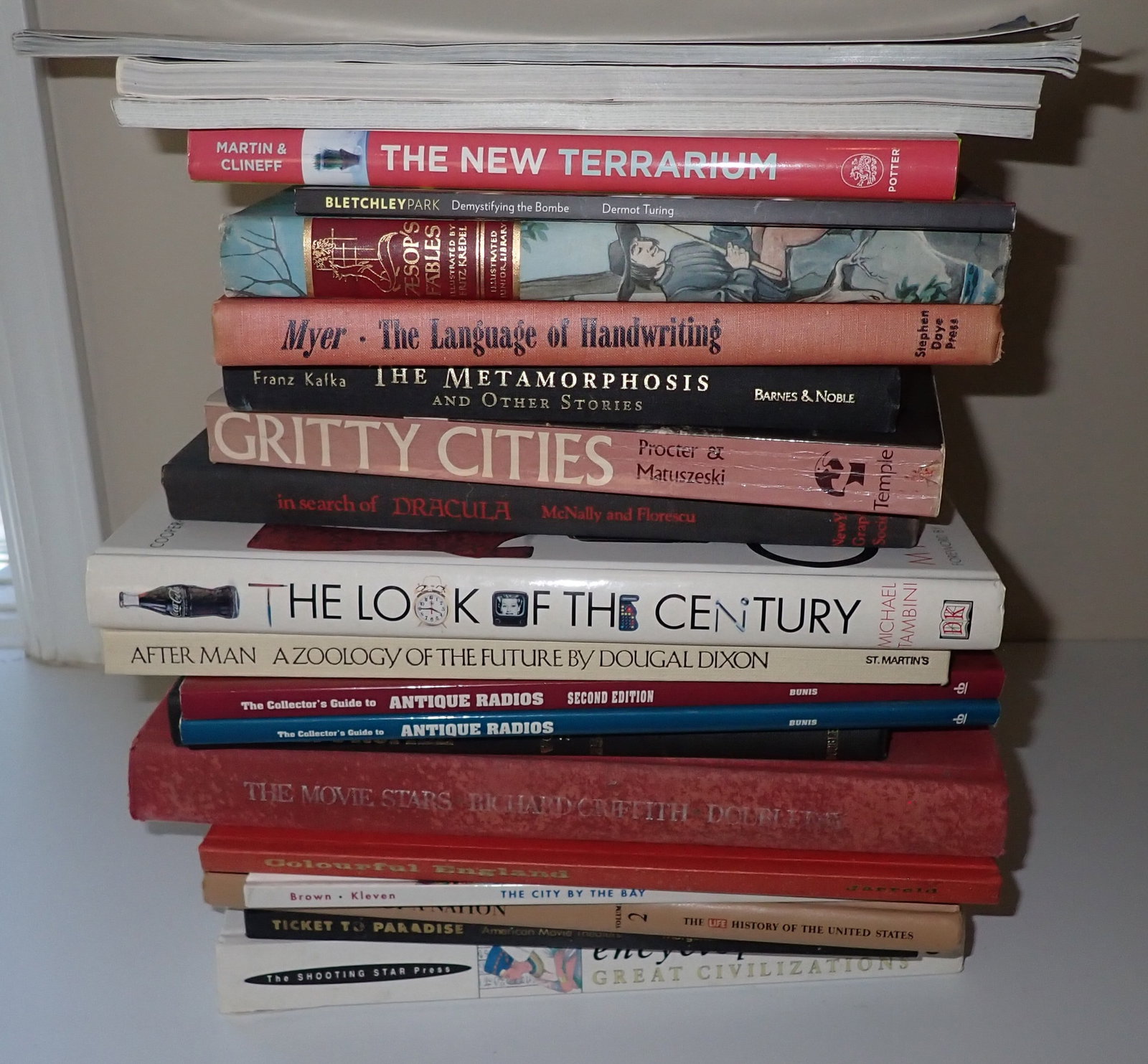 Antique Radio & Misc Books: Shipping available ($15 handling charge, plus postage)