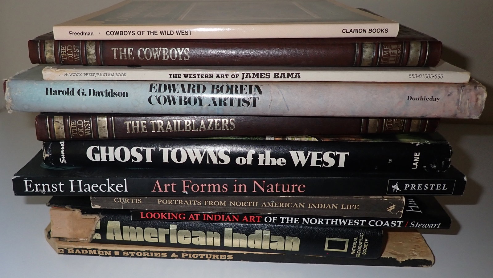Ghost Towns , Wild West, Indian, & Misc Books: Shipping available