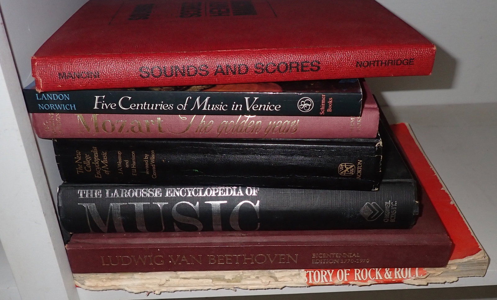 Music Books incl Mozart: Shipping available