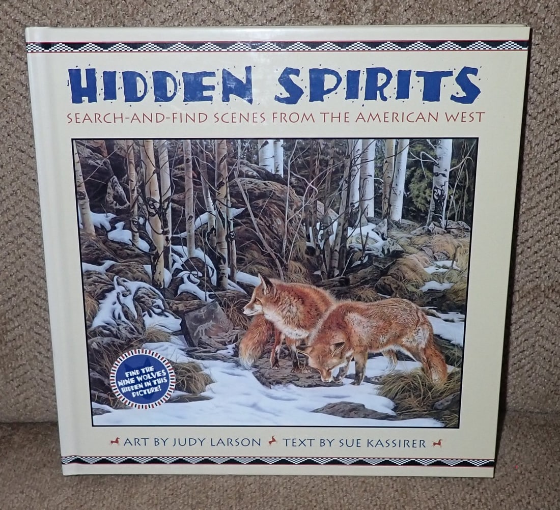 Hidden Spirits Judy Larson Signed Book: Shipping available
