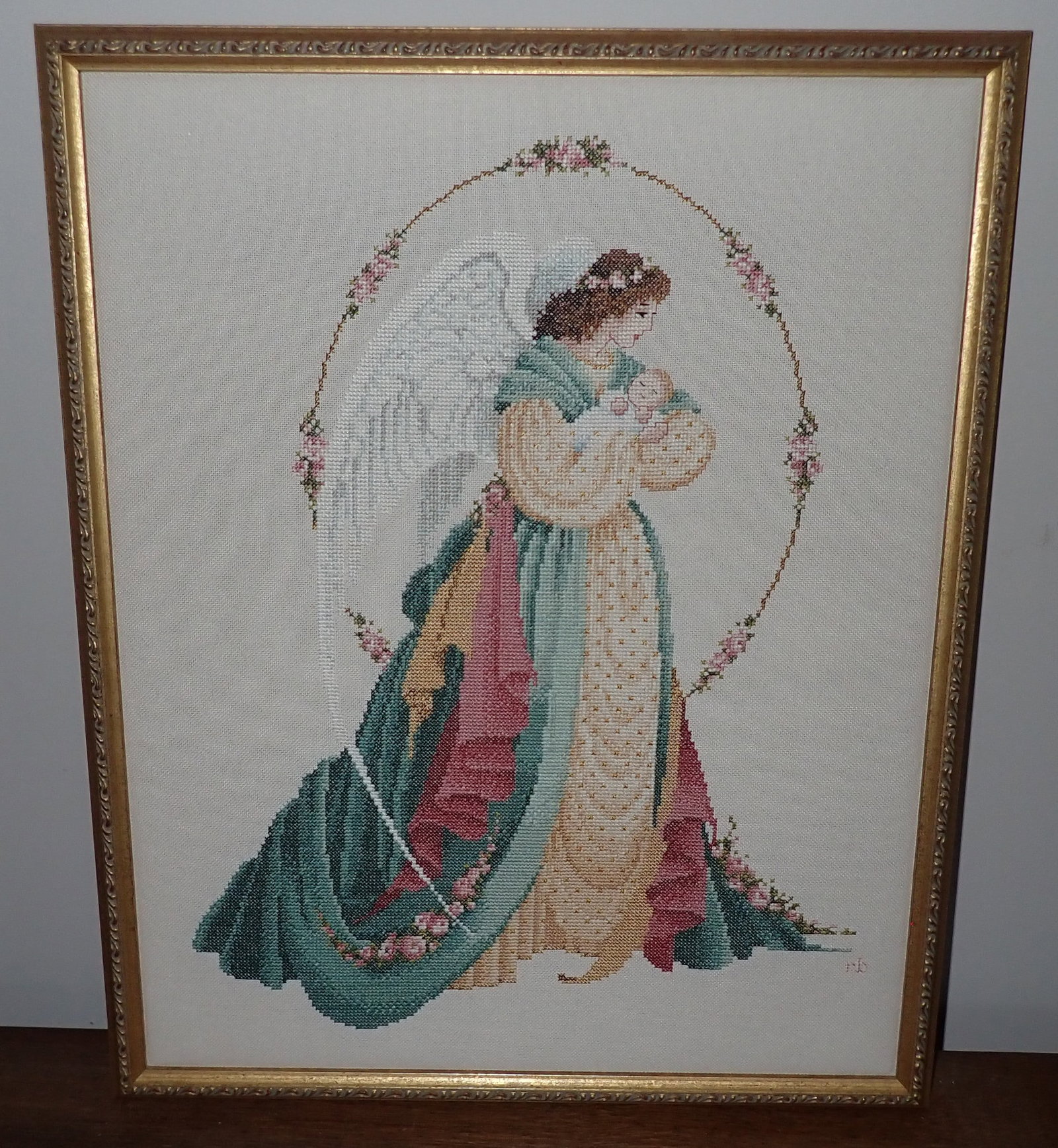 Roberta Bell Angel Needlepoint (1 of 3)