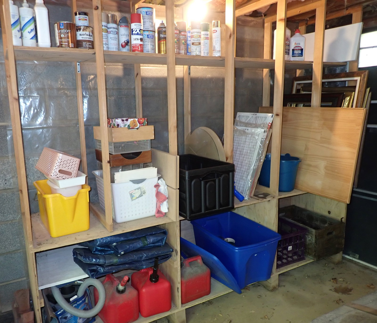 Contents of Shelving Unit: Take what you want and leave the rest. NO in house shipping !