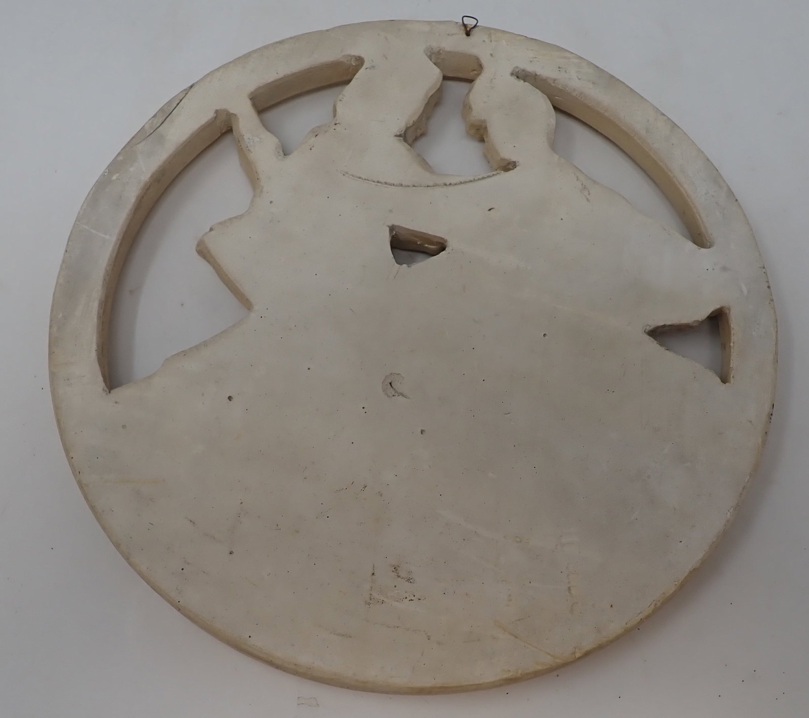 Chalkware Wall Plaque - 3