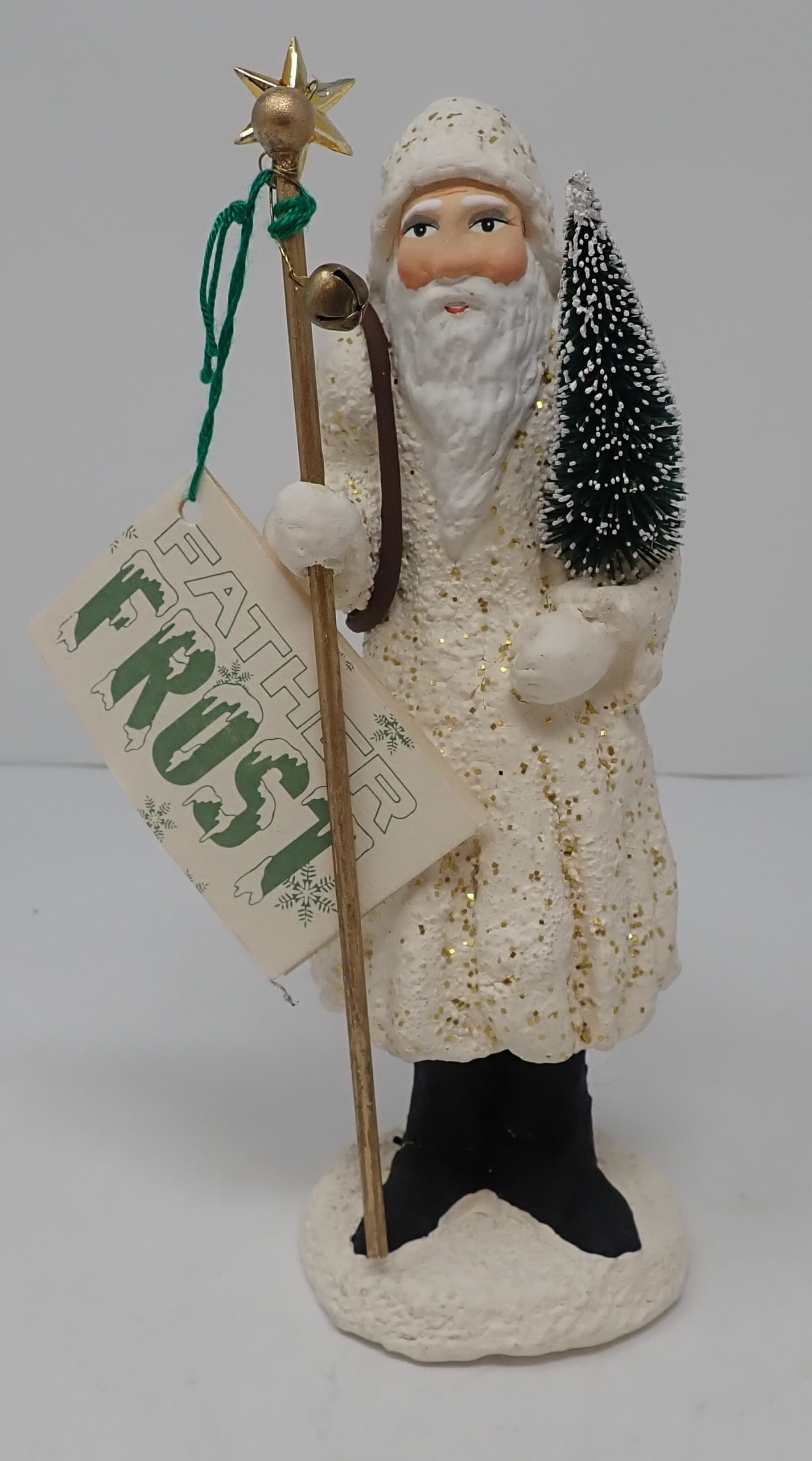 Dept 56 Father Frost: Approx 7 1/2" tall. Shipping available