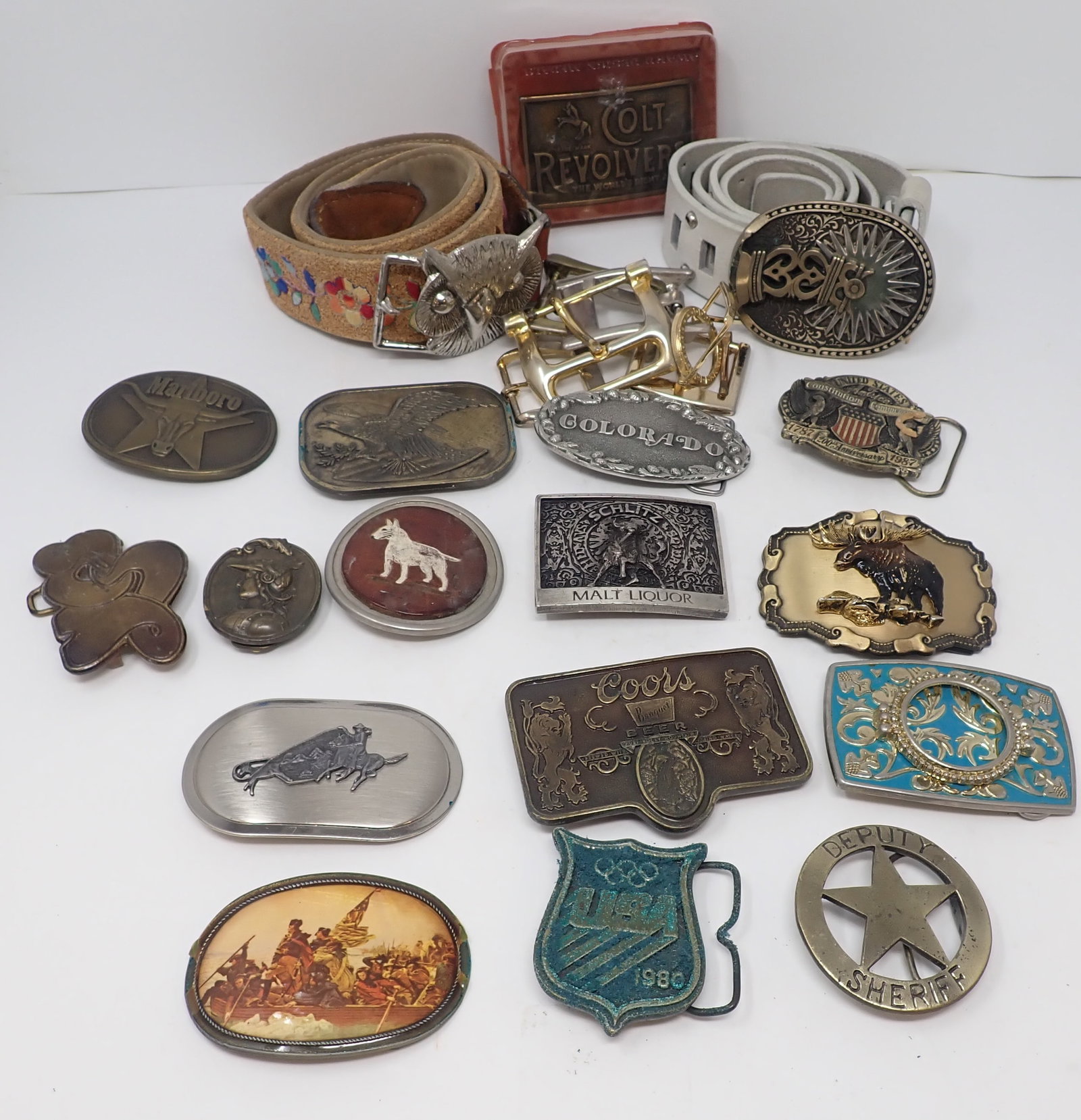 Belts & Buckles: Shipping available